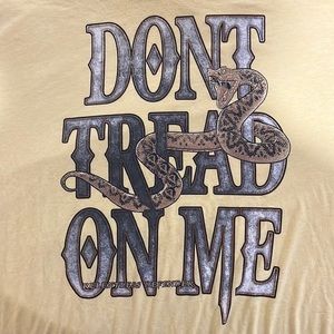 Relentless Defender Yellow “Don’t Tread On Me” T-Shirt, Size 3XL